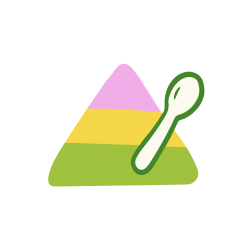 Pyramide alimentaire à partir de 18 mois